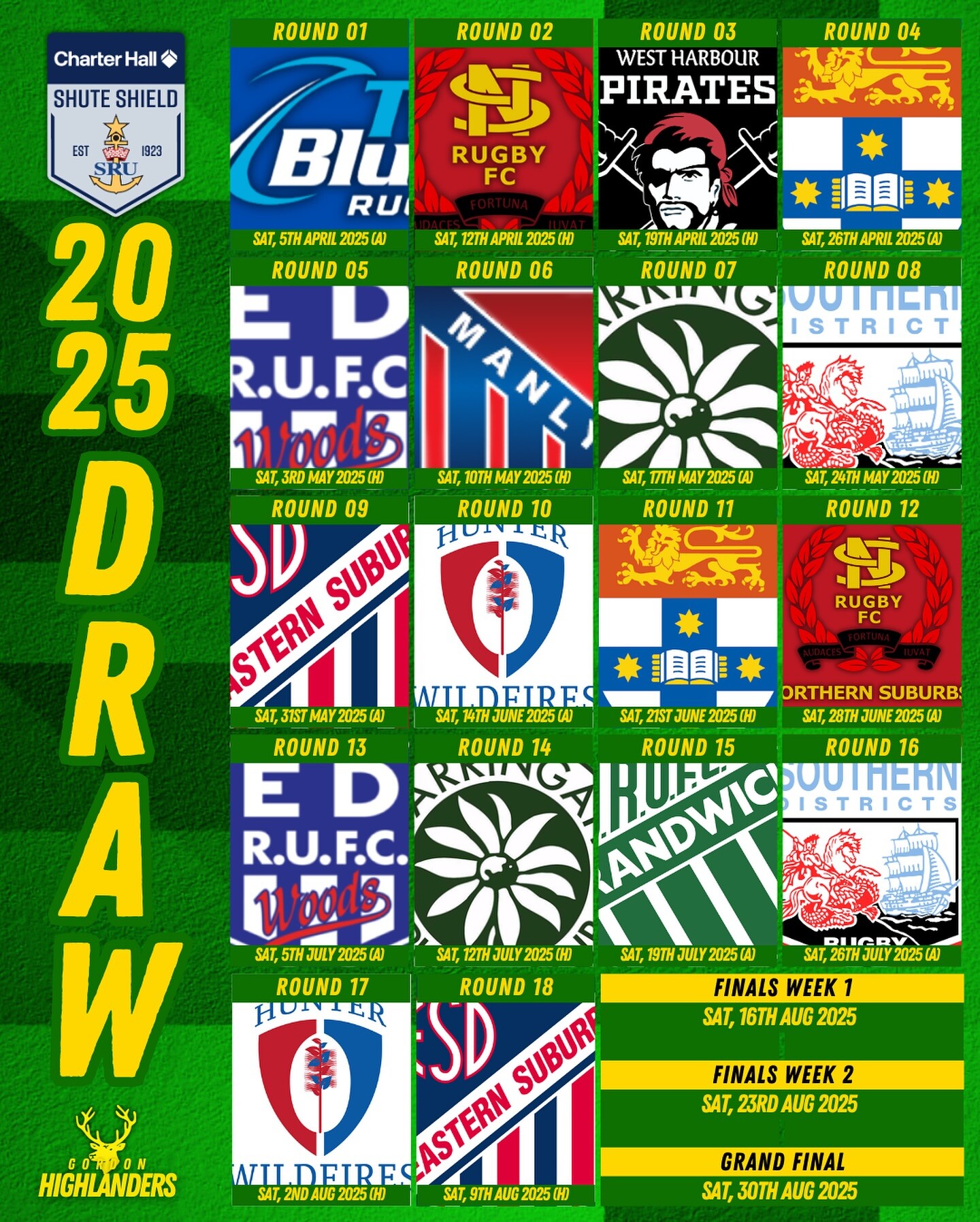 2025 Draw